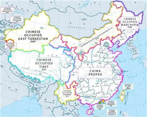 china territory area